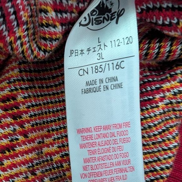 Disney Women's Red Cardigan with Mickey Mouse Pattern - Picture 4 of 8